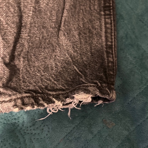 Zara Black Distressed Ankle Jeans - Picture 5 of 5